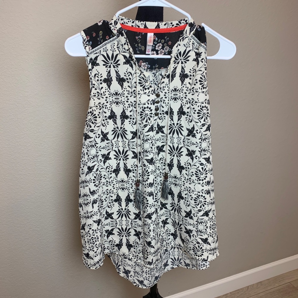 Floral Shift Top-XL